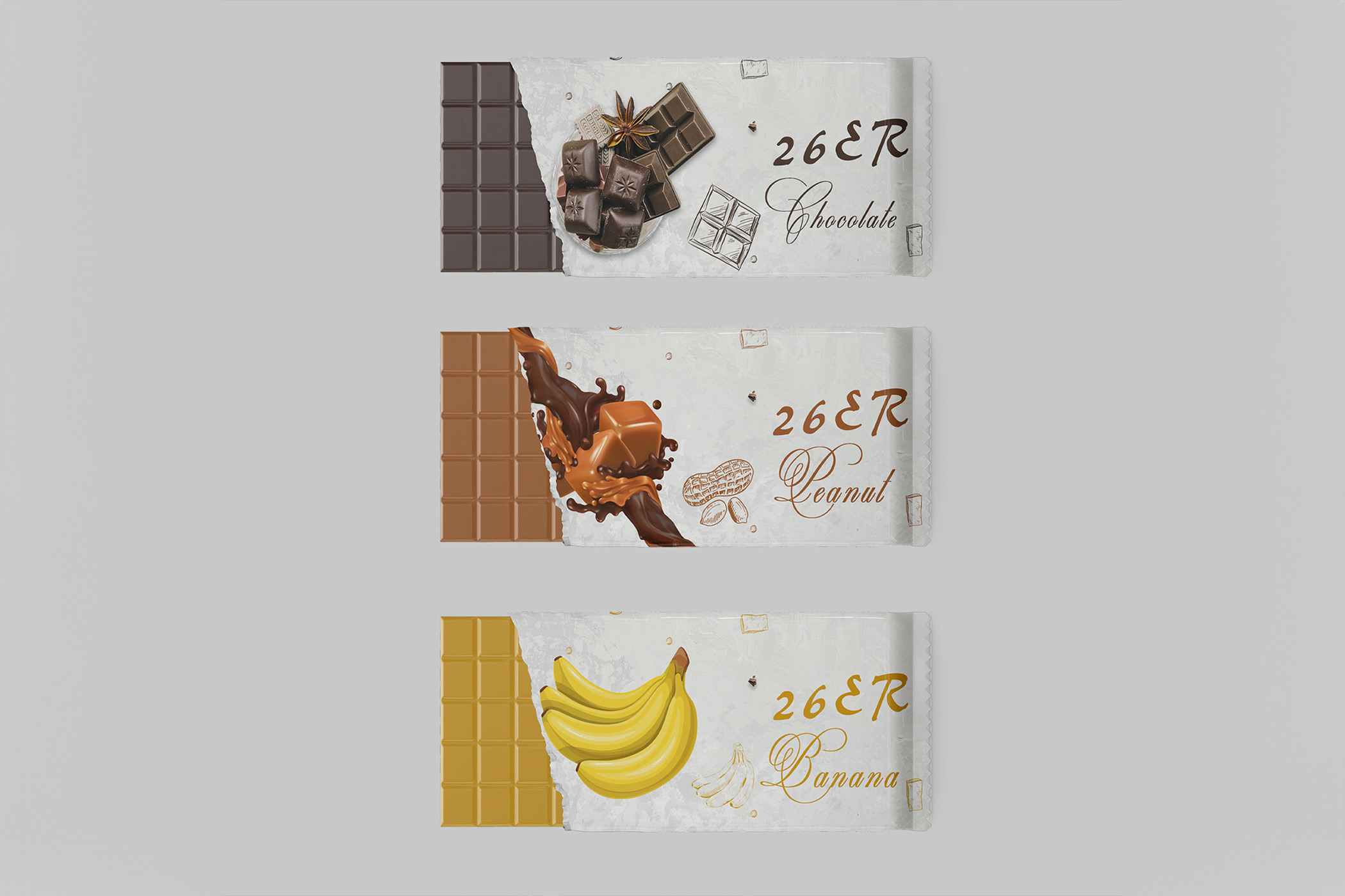 Chocolate Bar Wrapping