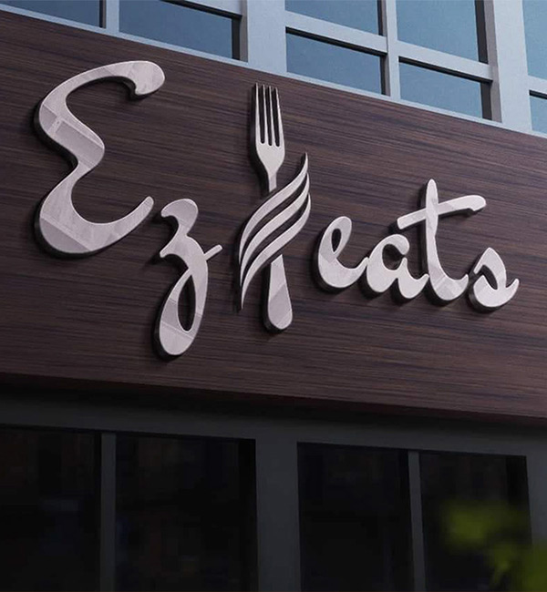 Ez Eats Logo Design